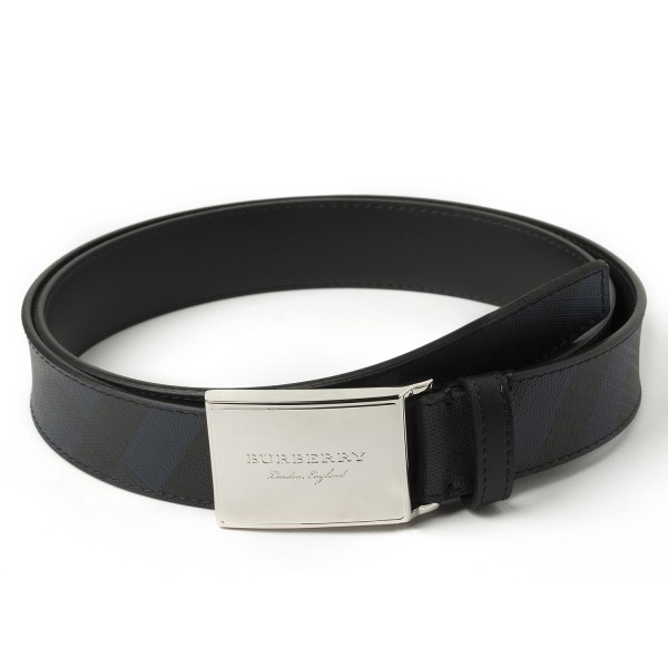 BURBERRY Plaque Buckle London Check and 