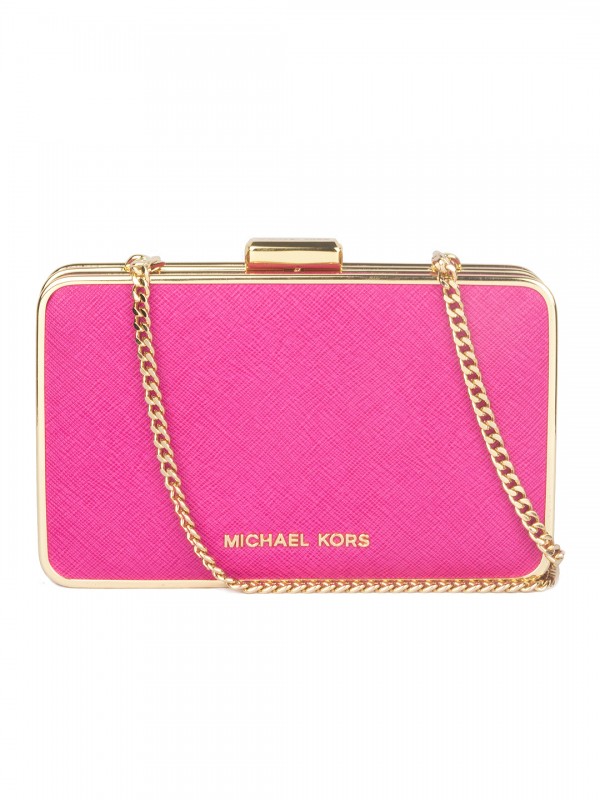Michael Kors Elsie Chain Clutch Luxury Bags LXRY Museo
